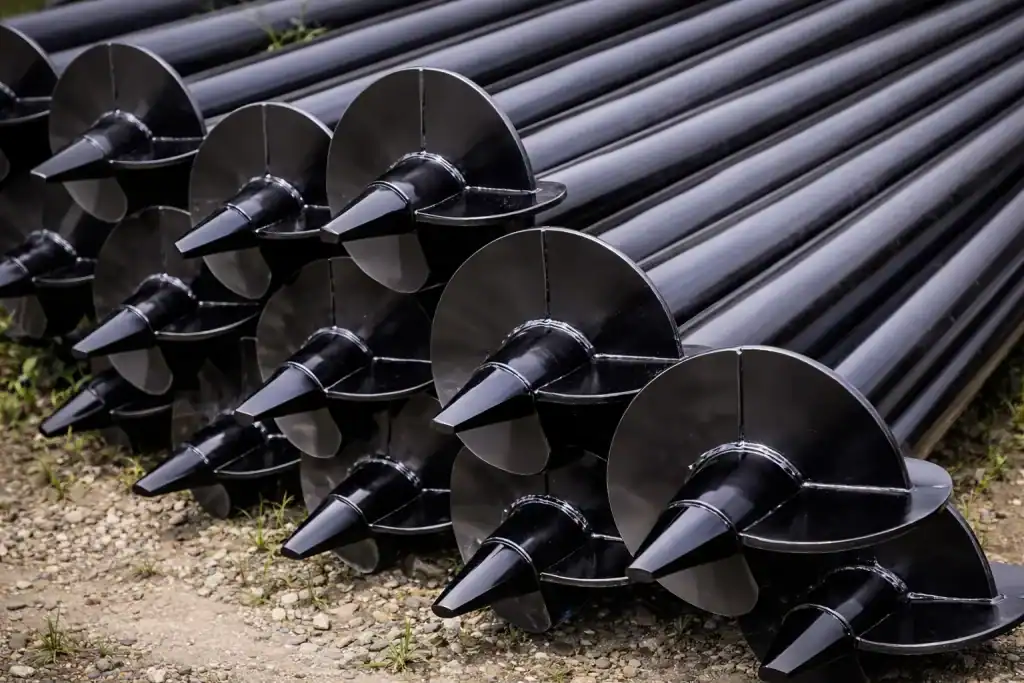 helical screw piles